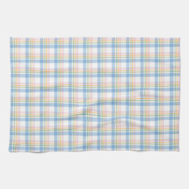 Modern Pastel Gingham Geschirrtuch