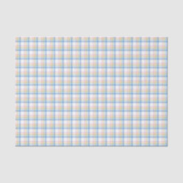 Modern Pastel Gingham  Seidenpapier
