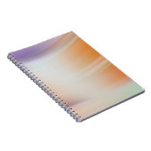 Modern Pastel Gradient Spiral Notebook Notizblock (Rechte Seite)