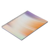 Modern Pastel Gradient Spiral Notebook Notizblock (Linke Seite)