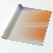 Modern Pastel Gradient Wrapping Paper Geschenkpapier (Ungerollt)