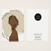 Modern Pastell Earring Display Card (Vorne & Hinten)