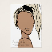 Modern Pastell Earring Display Card (Vorderseite)