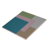 Modern, pastellfarben, aquamarin, rot, grün grau, fliese (Seite)