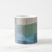 Modern Patchwork Quilt Mug Kaffeetasse (Mittel)