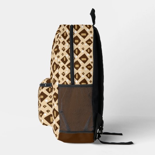 Modern patterned bedruckter rucksack (Rechts)