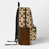 Modern patterned bedruckter rucksack (Links)
