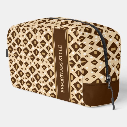 Modern patterned waschbeutel (Rechte Ecke)