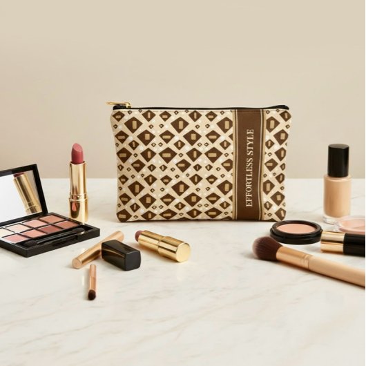 Modern patterned zubehörtasche