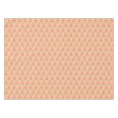 Modern Peach Color Trendy Peach Theme Tischdecke (Vorderseite (Horizontal))