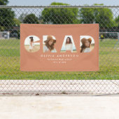 Modern peach terracotta Multi-Foto Abschluss Banner (Insitu)
