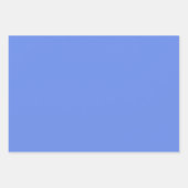 Modern Periwinkle Rebel-Geschenk Geschenkpapier Set (Vorderseite)