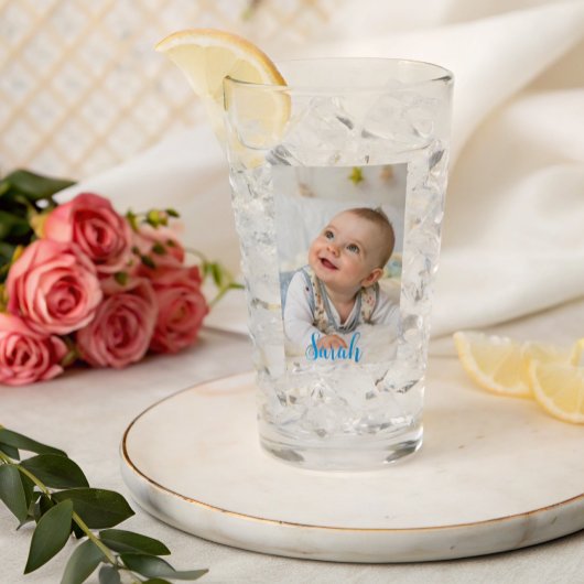 modern personalisiert (2 Seiten) Glas