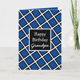 Modern Personalisiert Happy Birthday Opa Karte