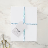 Modern Personalisiert mit Name Wedding Monogram Geschenkanhänger (Mit Garn)