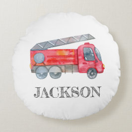 Modern Personalisierte Geburtstagsparty Rundes Kissen