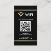 Modern Personalisiertes QR-Code Visitenkarte (Vorderseite)