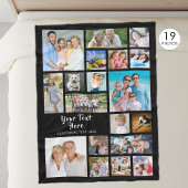 Modern Personalized 19 Fleecedecke