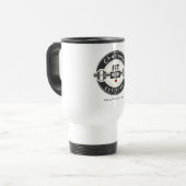 Modern Personalized Fit Mom Tumbler Gift Reisebecher (Vorderseite Links)
