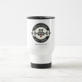 Modern Personalized Fit Mom Tumbler Gift Reisebecher (Mittel)