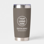 Modern Personalized Logo Business Thermobecher (Vorderseite)