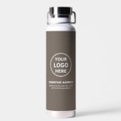 Modern Personalized Logo Business Trinkflasche (Rückseite)