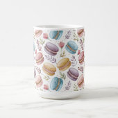Modern Personalized Macaron Desserts Kaffeetasse (Mittel)
