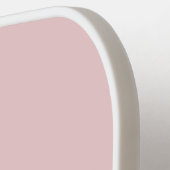 Modern Personalized Monogram Script Pickleball Schläger (Linke Seite)