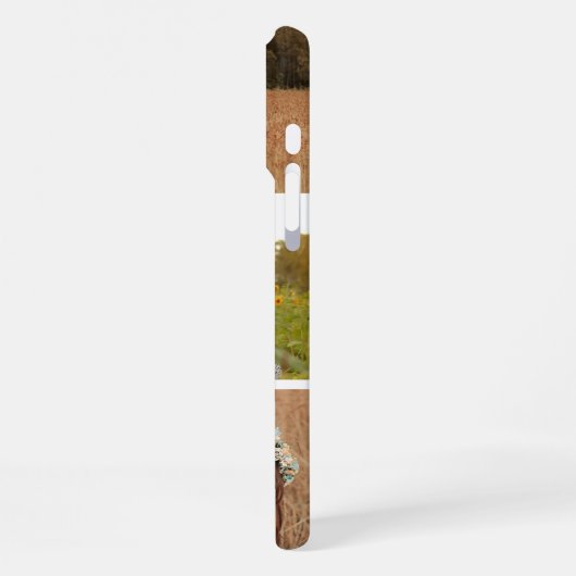 Modern Personalized Six Photo Collage iPhone Hülle (Linke Seite)