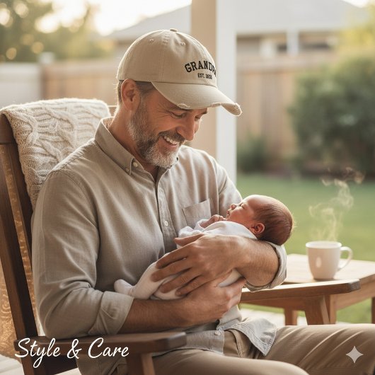 Modern Personalized Text Embroidered Baseball Cap Bestickte Baseballkappe