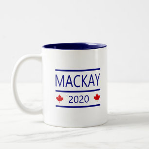 Modern Peter MacKay 2020 mit Ahorn Blätter Color Zweifarbige Tasse
