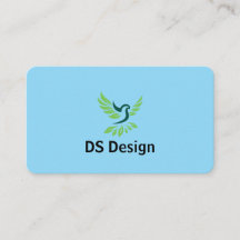 Modern Phoenix Logo Business Card