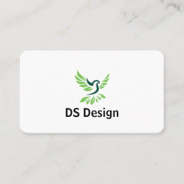 Modern Phoenix Logo Business Card Visitenkarte