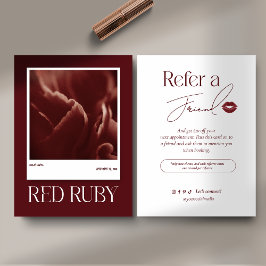 Modern Photo Business Referral Card