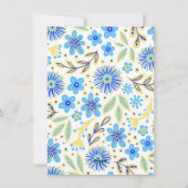 Modern Photo Christmas Feiertagskarte (Rückseite)