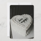 Modern Photo Engagement Ceremony Invitation Einladung (Rückseite)