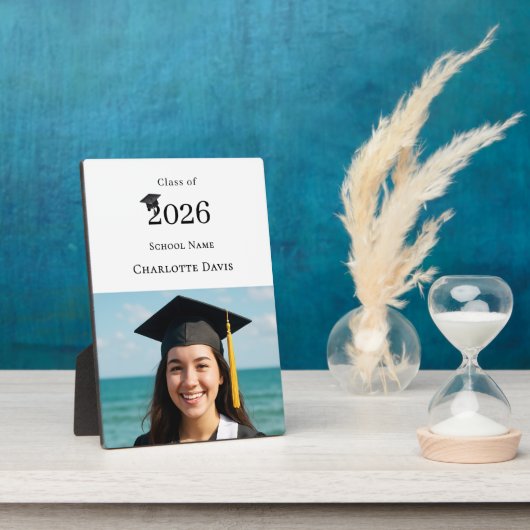 Modern photo Graduate Fotoplatte (Seite)