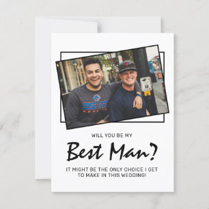 Modern Photo Lustiges Wirst du mein Trauzeuge sein