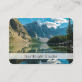 Modern Photography QR Code Camera Photographer Visitenkarte (Vorderseite)