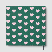 Modern Pickleball & Prosecco Bachelorette Weekend Gästebuch (Rückseite)