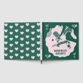 Modern Pickleball & Prosecco Bachelorette Weekend Gästebuch (Voll)