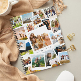 Modern Picture Scrapbook FotoCollage Notizblock
