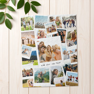 Modern Picture Scrapbook FotoCollage Puzzle
