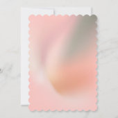 Modern Pink 50. Geburtstagsparty Einladung (Rückseite)