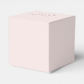 Modern Pink Bridesmaid Vorschlag Box Geschenkschachtel (Rückseite)