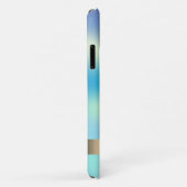 Modern Pink Flamingo Holographic Case-Mate iPhone Hülle (Hinten/Rechts)