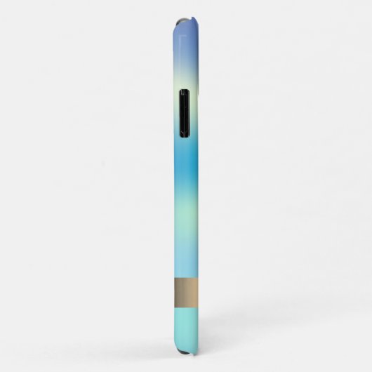 Modern Pink Flamingo Holographic Case-Mate iPhone Hülle (Hinten/Rechts)