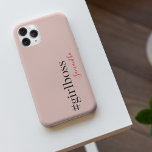 Modern Pink Girl Boss & Name Best Girly iPhone 11Pro Max Hülle<br><div class="desc">Auf Zazzle präsentiert sich die Kollektion "Modern Pink Girl Boss & Name! Diese trendige und stilvolle Kollektion ist perfekt für alle starken, unabhängigen Frauen da draußen, die ihre Karriere gestalten und eine Erklärung abgeben. Ob Sie selbst ein Girl-Chef sind oder ein fantastisches Geschenk für ein solches suchen, diese Kollektion wird...</div>