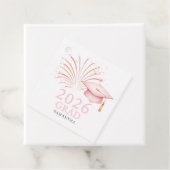 Modern Pink Gold 2026 Grad Geschenkanhänger (Beispiel)