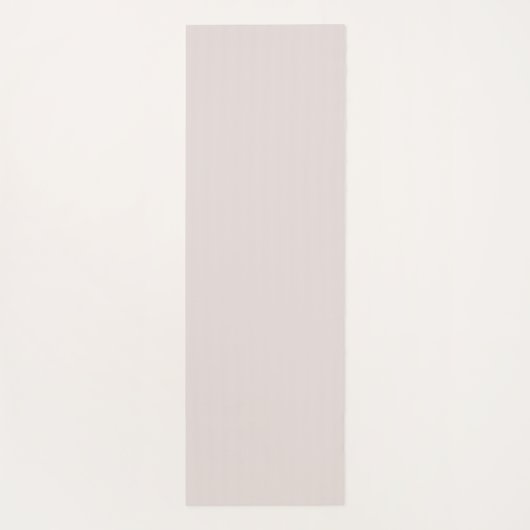 Modern Pink Hand Script Monogram Yogamatte (Rückseite)